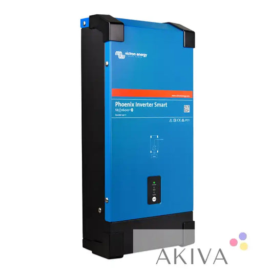 Victron Phoenix Inverter 24/1600 230V Smart in blue/black with orange stripe