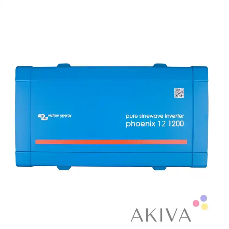 Blue Victron Phoenix 24/250 inverter with direct schuko for off-grid power