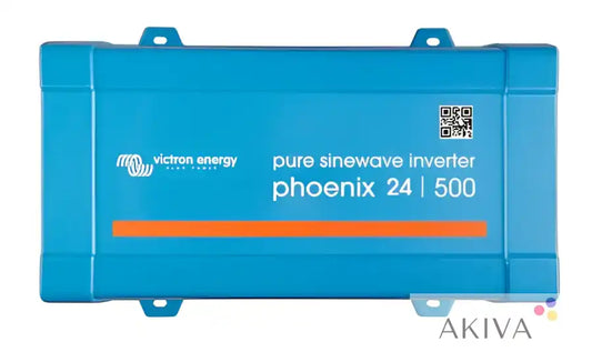 Phoenix inverter 24/500 VE.Direct SCHUKO blue case with orange stripe