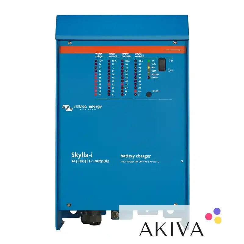 Blue battery charger for Skylla-i 24/80(1+1) 230V, ideal for off-grid power solutions