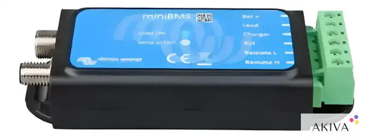 Black miniBMS battery management system for smallBMS in off-grid power solutions