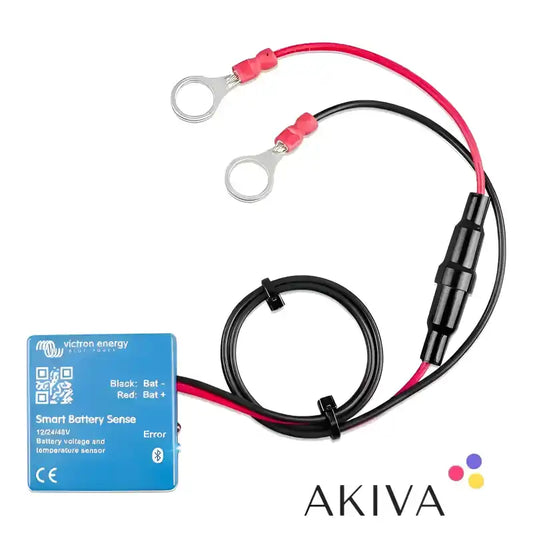 Victron Energy Smart Battery Sense long range with ring terminals and fuse for monitoring