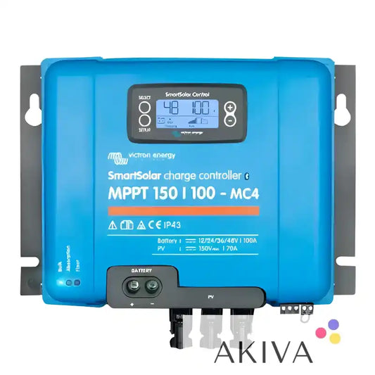 Blue SmartSolar charge controller for SmartSolar MPPT off-grid power solutions by Victron Energy