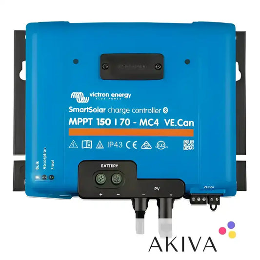 Blue Solar Charge Controller for SmartSolar MPPT 150/70-MC4 VE.Can by Victron Energy