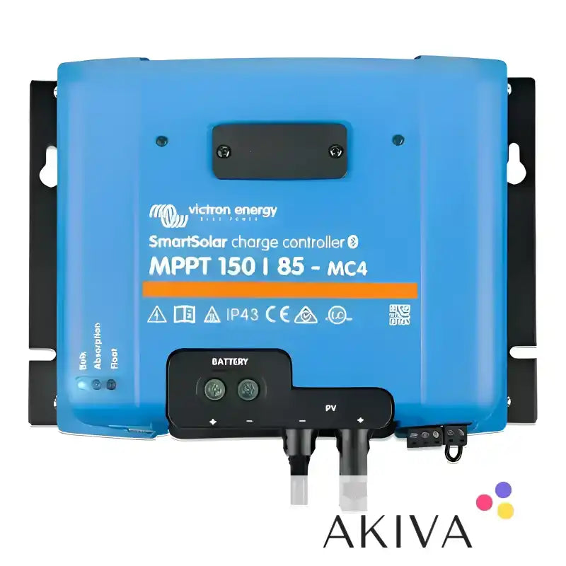 Blue Victron SmartSolar MPPT 150/85-MC4 VE.Can for off-grid power solutions by Victron Energy