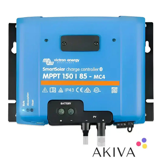 Blue Victron SmartSolar MPPT 150/85-MC4 VE.Can for off-grid power solutions by Victron Energy