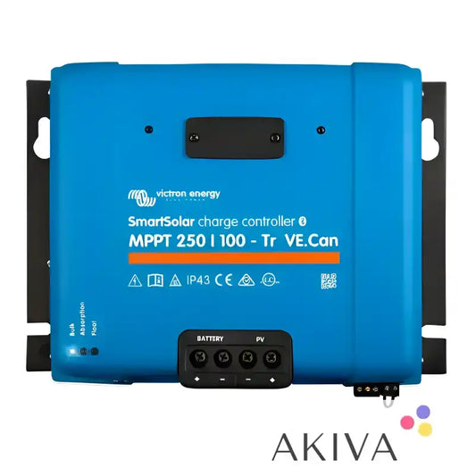 Blue SmartSolar charge controller for SmartSolar MPPT 250/100-Tr VE.Can by Victron Energy