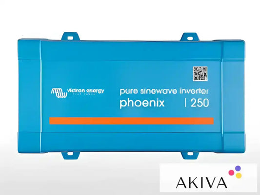 Blue Pure Sine Wave Inverter for Sun Inverter 24/250-10 IEC, ideal for off-grid power solutions