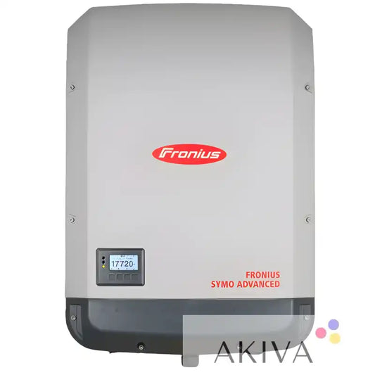 Gray Fronius Solar Inverter from Symo Advanced 12.5-3-M LITE for off-grid power solutions