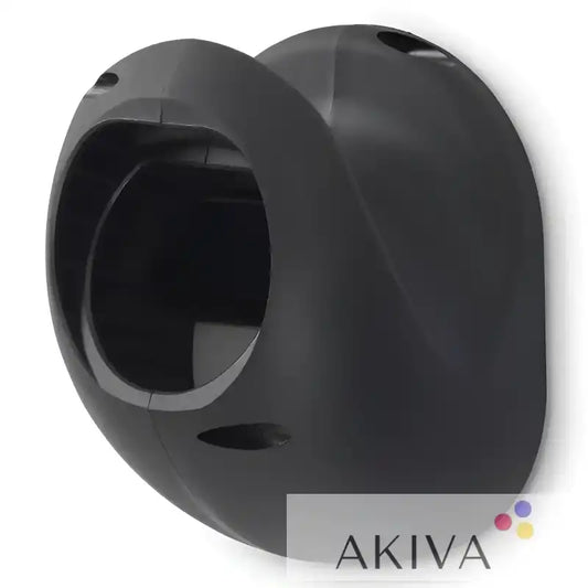 Black plastic wall bracket accessory for Wallbox and Type 2 wall bracket accessory