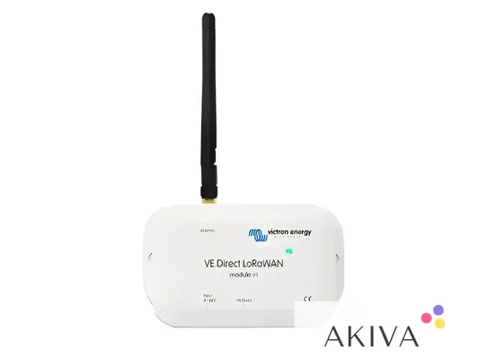 White LoRaWAN US902-928 module with antenna for efficient direct communication